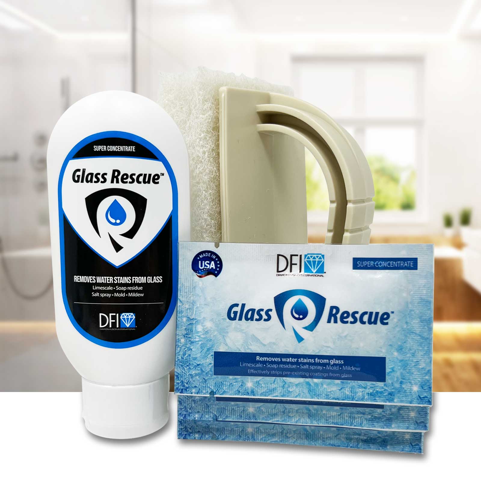 Remove Hard Water Stains from Glass with Glass Rescue™ – Glass.com