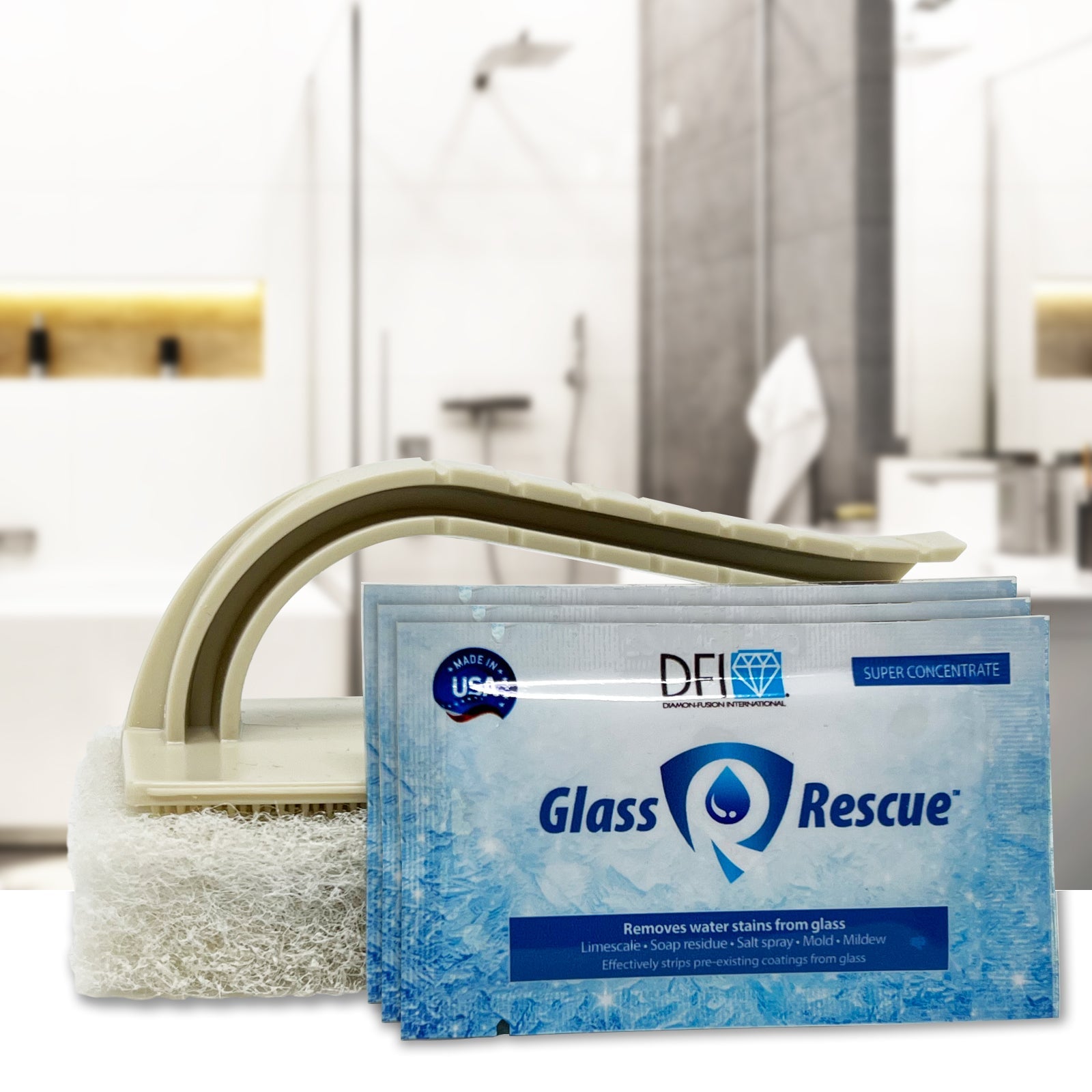 Remove Hard Water Stains from Glass with Glass Rescue™ – Glass.com