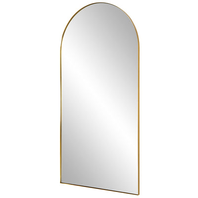 Uttermost Crosley Antique Brass Arch Mirror