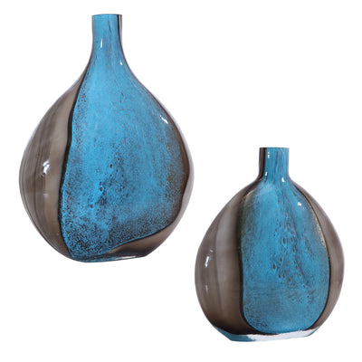 Uttermost Adrie Art Glass Vases, S/2