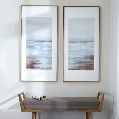 Uttermost Coastline Framed Prints, S/2