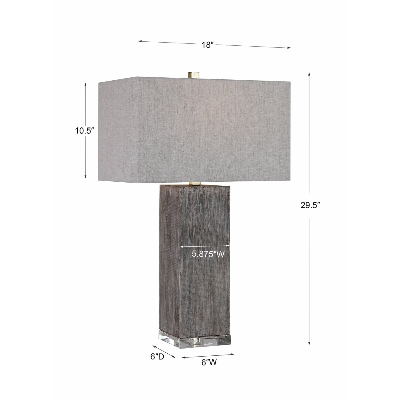 Uttermost Vilano Modern Table Lamp