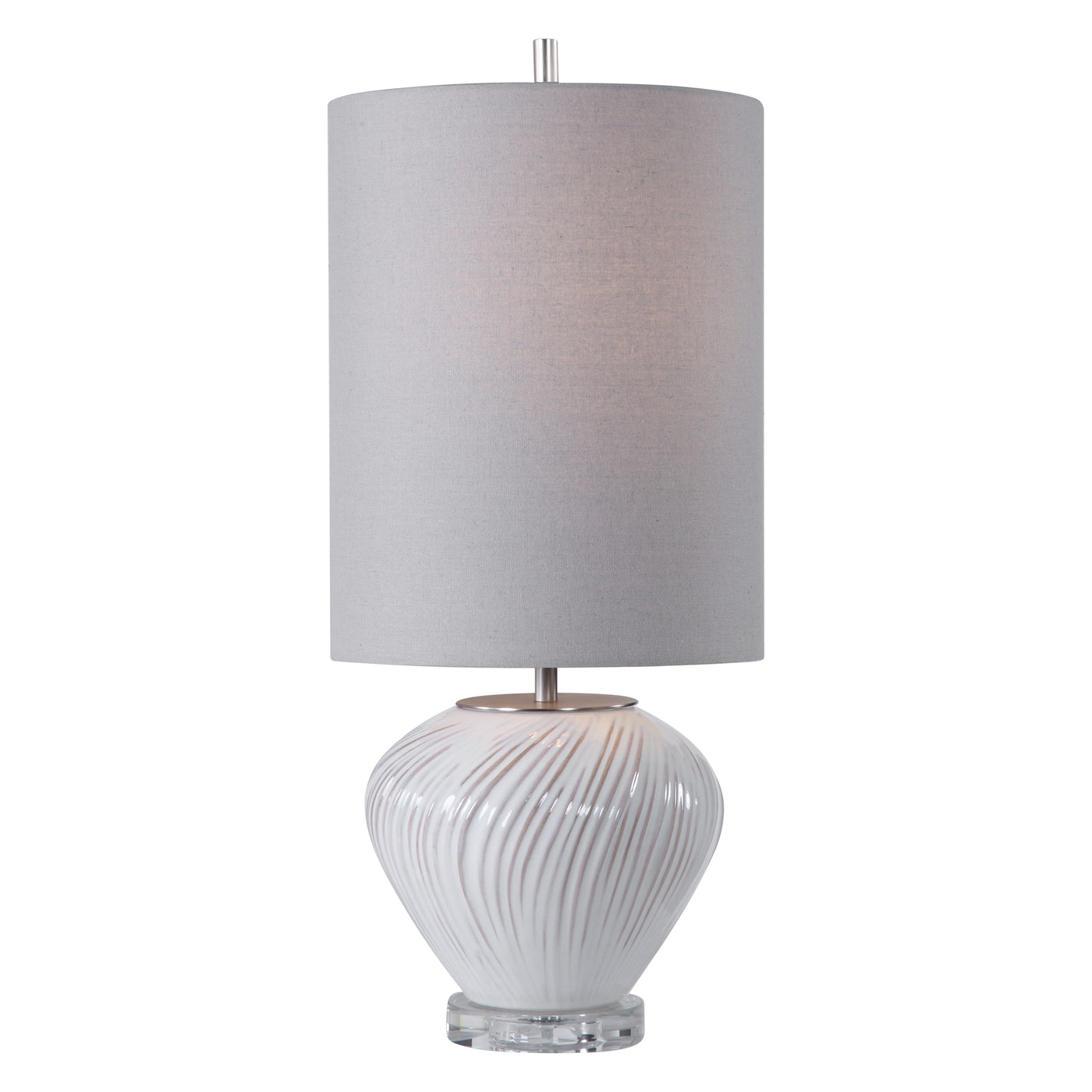 Uttermost Lucerne White Buffet Lamp