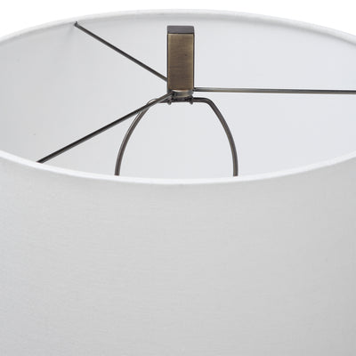 Uttermost Irie Crackled Taupe Table Lamp