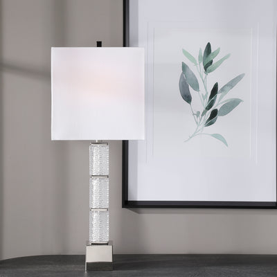 Uttermost Dunmore Glass Table Lamp