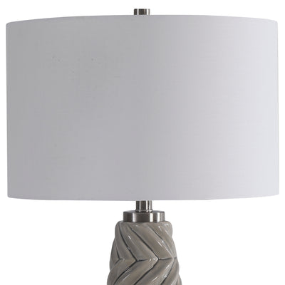 Uttermost Kari Light Gray Table Lamp