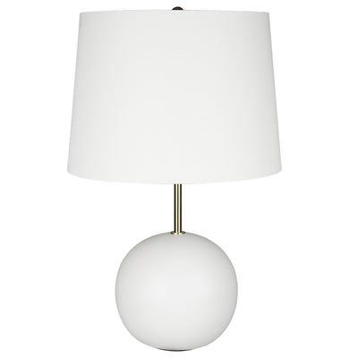The Cancun - Table Lamp with White Ceramic Base