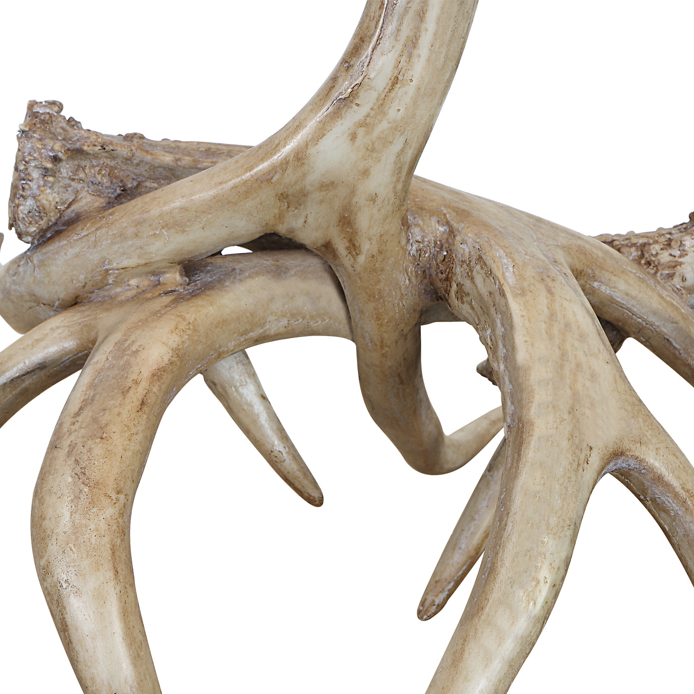 The Kerry - Table Lamp with Deer Antler Base