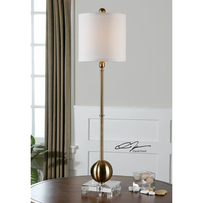 Uttermost Laton Brass Buffet Lamp