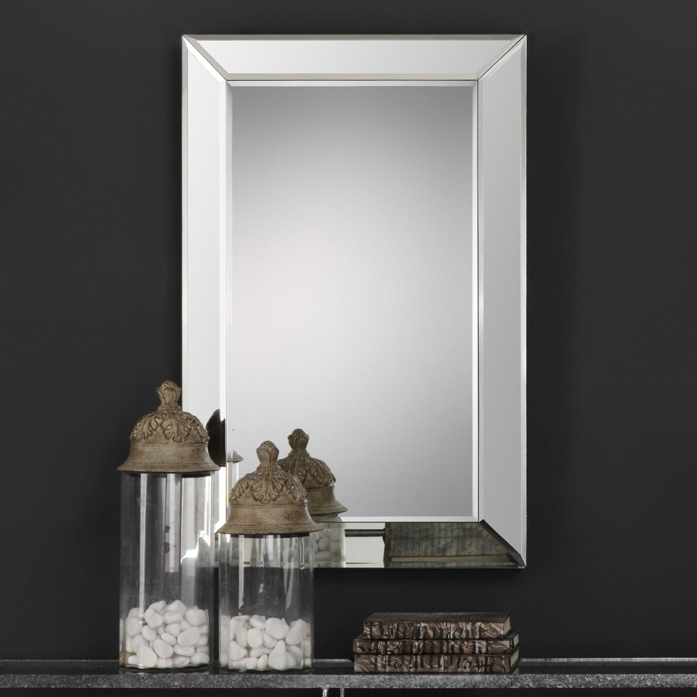 The Eastport - Framed Bathroom Vanity Mirror - Glass.com