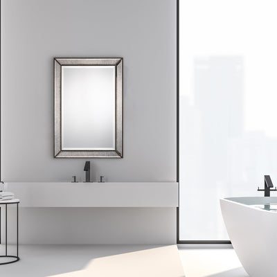 The Salinas - Framed Bathroom Vanity Mirror - Glass.com
