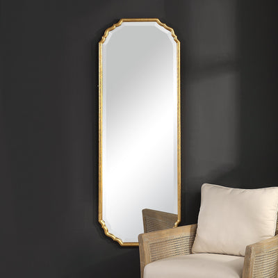 The Excelsior - Gold Full Floor Length Dressing Mirror - Glass.com