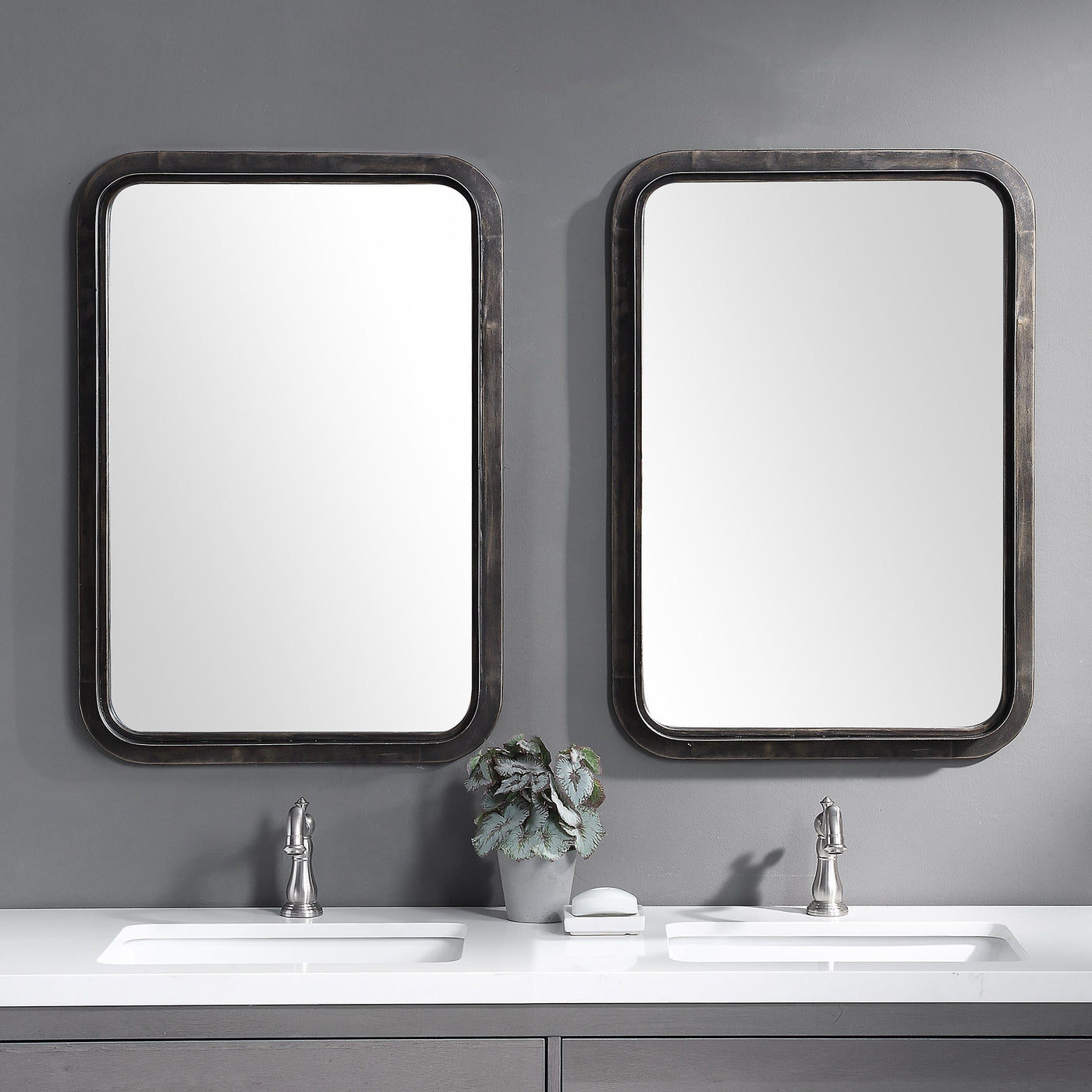 The Rappahonnack - Framed Bathroom Vanity Mirror - Glass.com