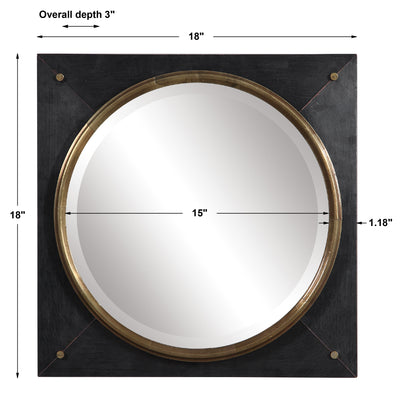 Uttermost Tobiah Modern Square Mirror
