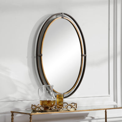 The Springfield - Oval Decorative Mirror - Glass.com