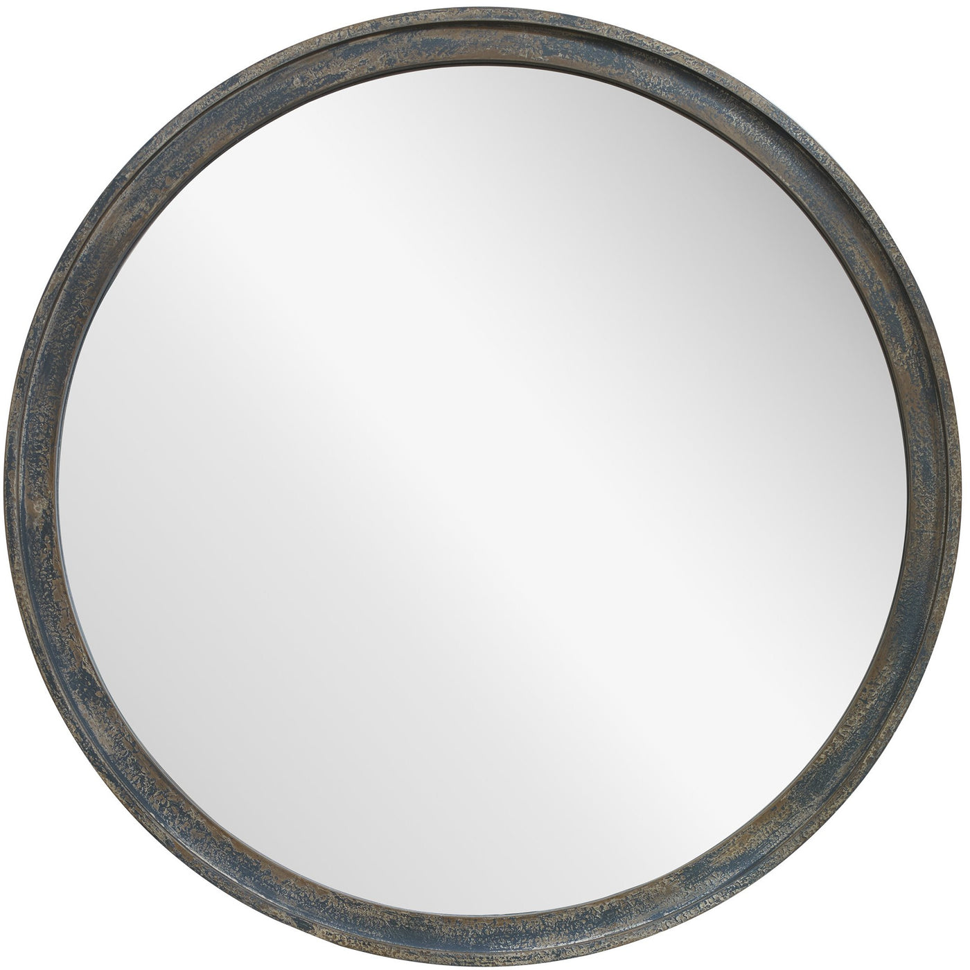 The Savannah - Round Decorative Wall Mirror - Glass.com