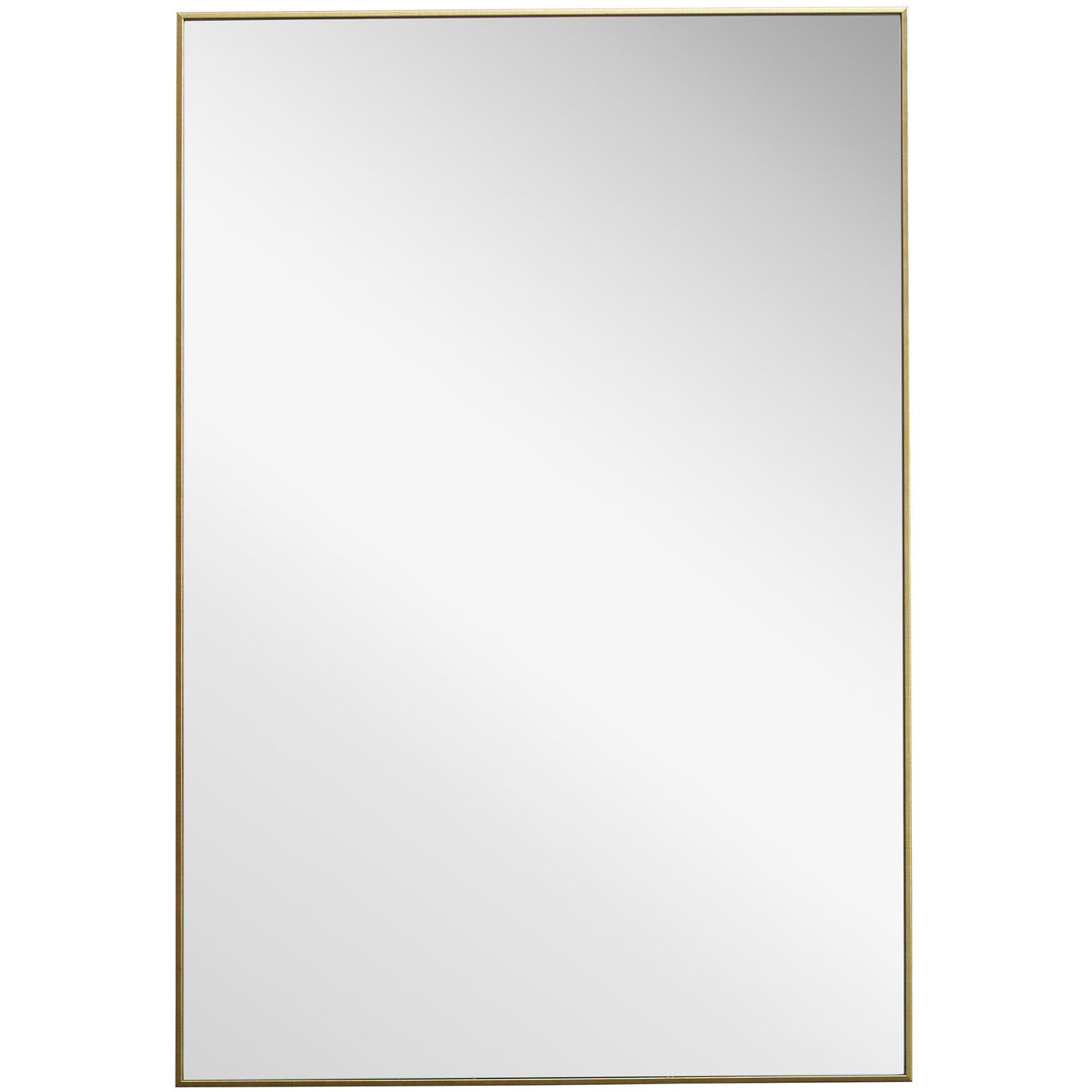 The Woodbury - Gold Framed Decorative Wall Mirror - Glass.com