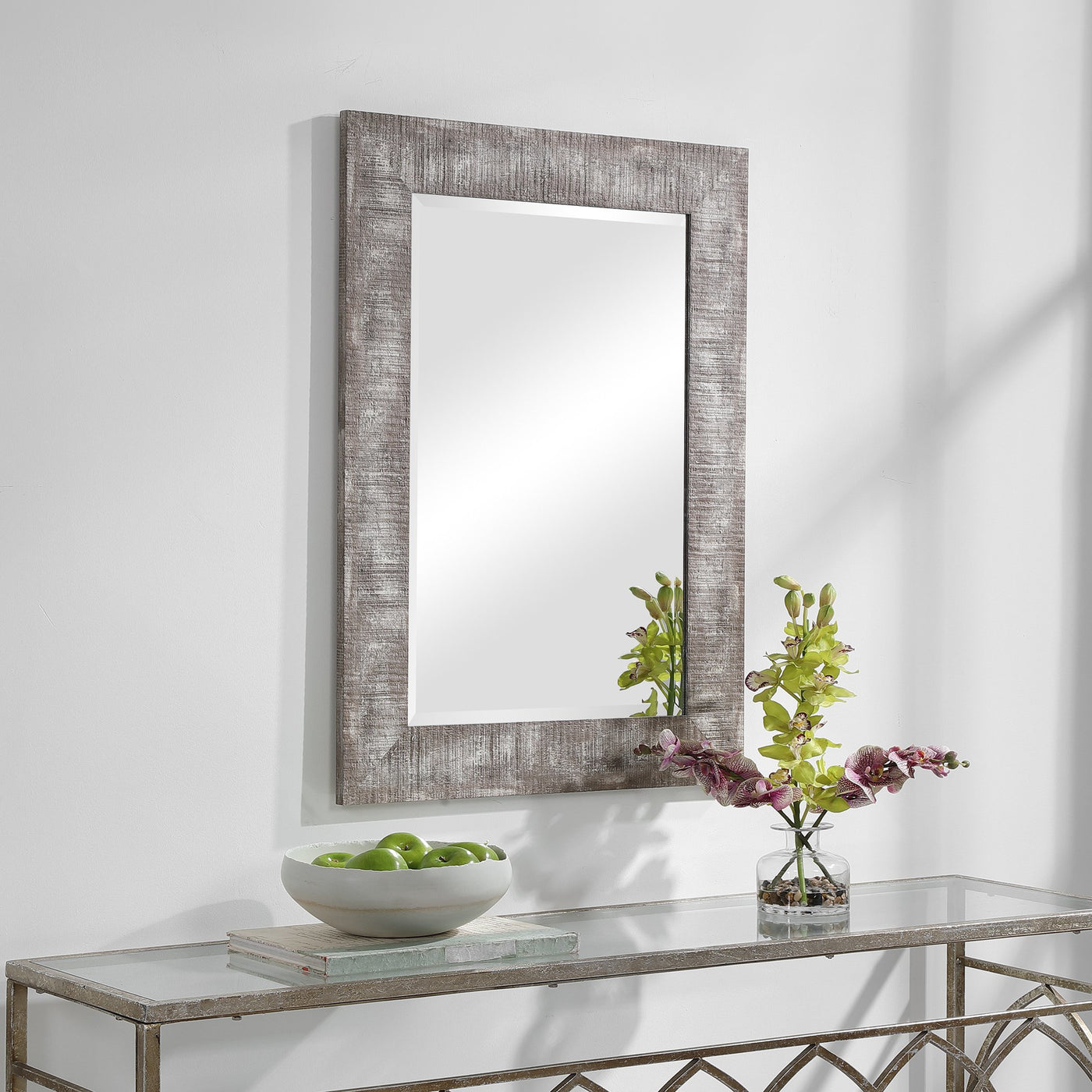 The Lakeview - Farmhouse Framed Bathroom Vanity Mirror - Glass.com