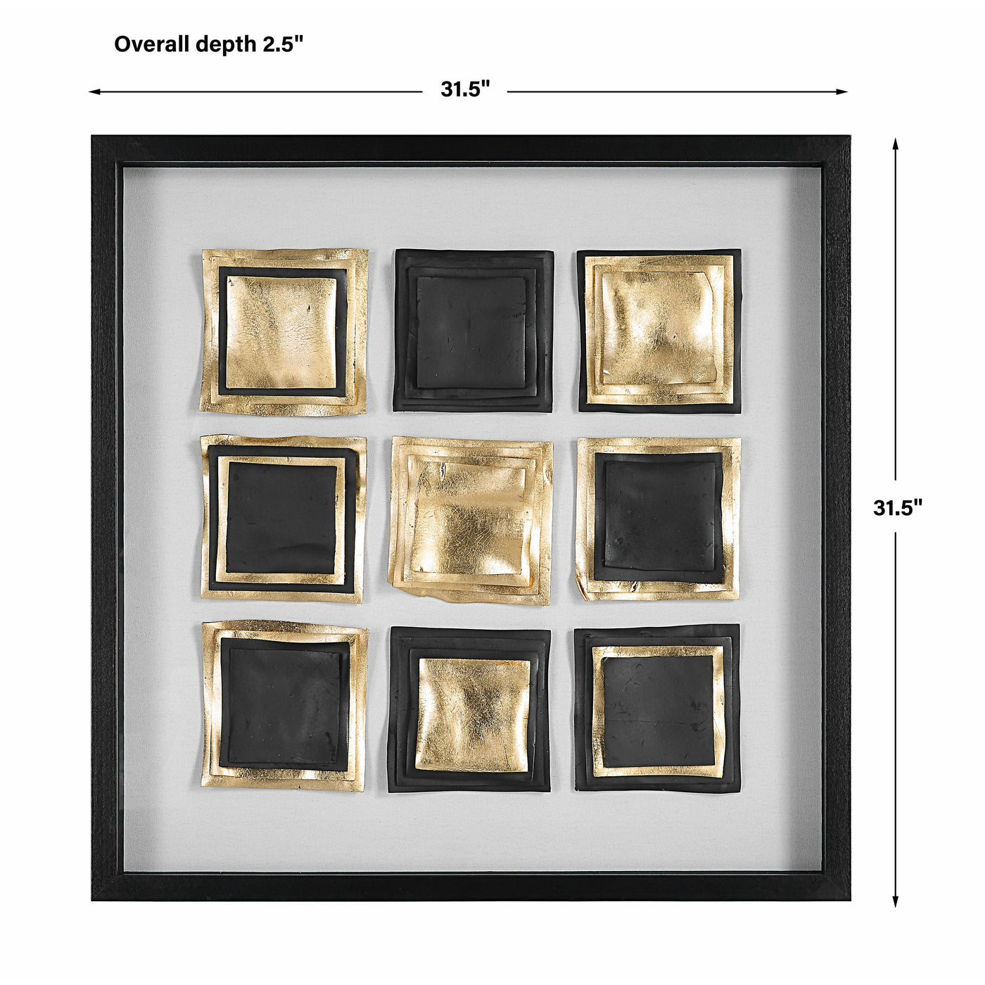 Uttermost Fair And Square Modern Shadow Box