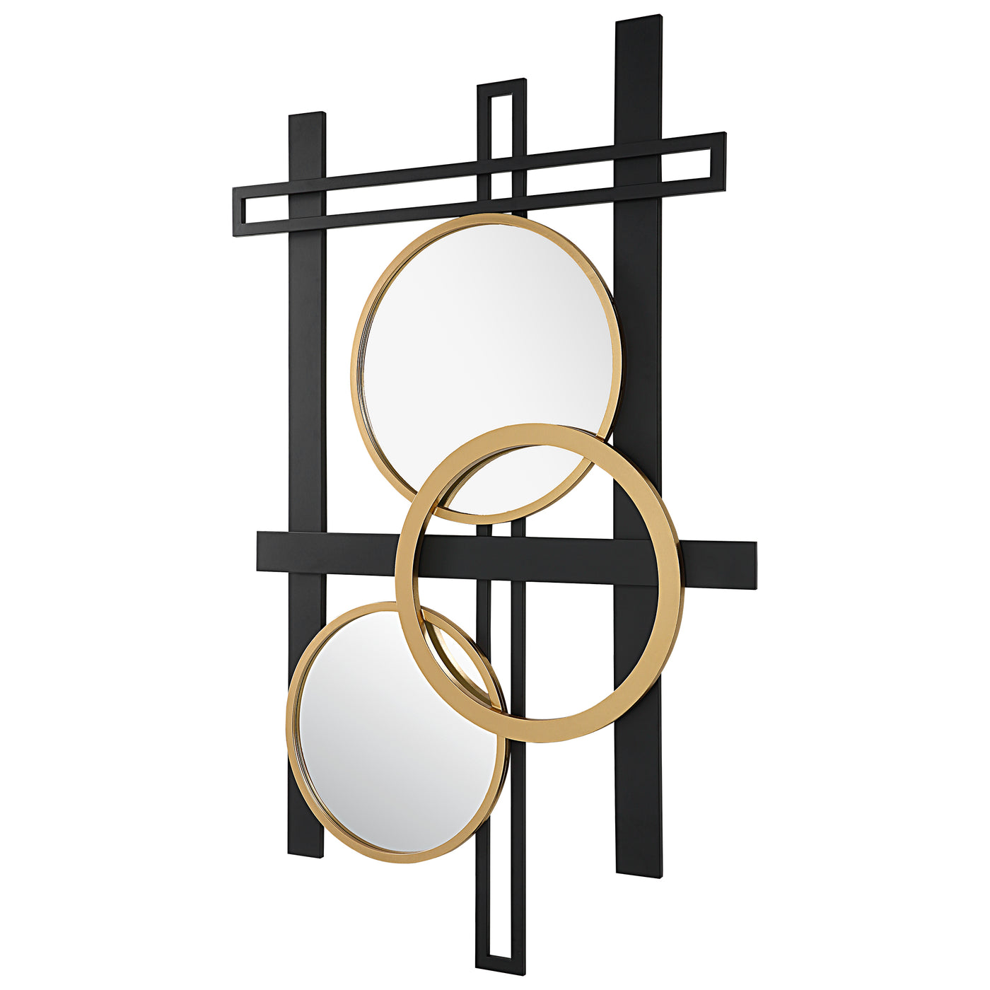 Uttermost Urban Views Mirrored Wall Decor