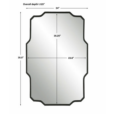 Uttermost Casmus Iron Wall Mirror