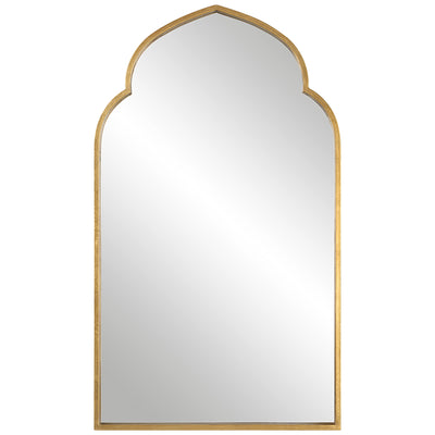 The San Mateo - Moroccan Style Gold Leaf Framed Mirror