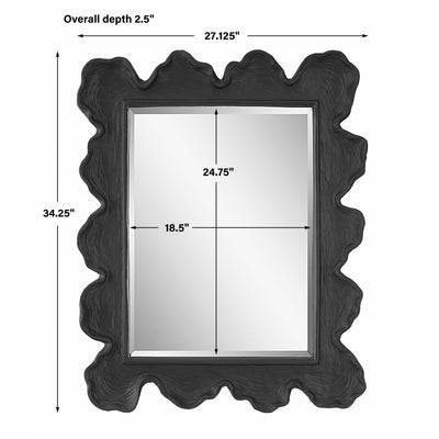 Uttermost Sea Coral Black Mirror