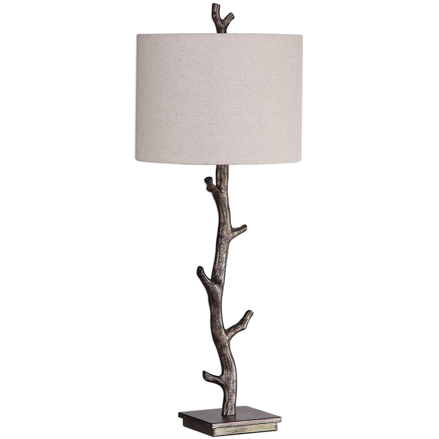 The Denali - Modern Wooden Style Table Lamp Other Lamps Glass.com 